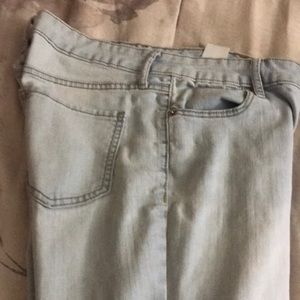 Super skinny mid-rise jeans